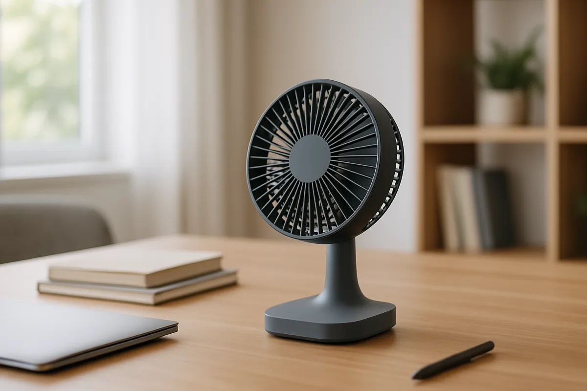 Come funziona un ventilatore silenzioso da tavolo