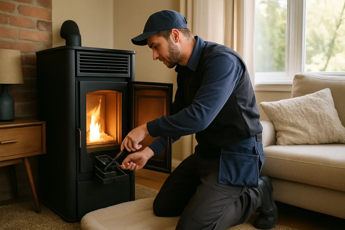 Manutenzione stufa a pellet fai da te: consigli utili