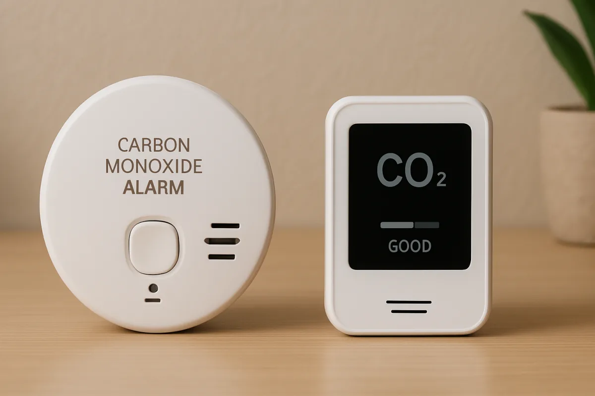 Rilevatore di monossido e monitor CO2: perché non sono intercambiabili