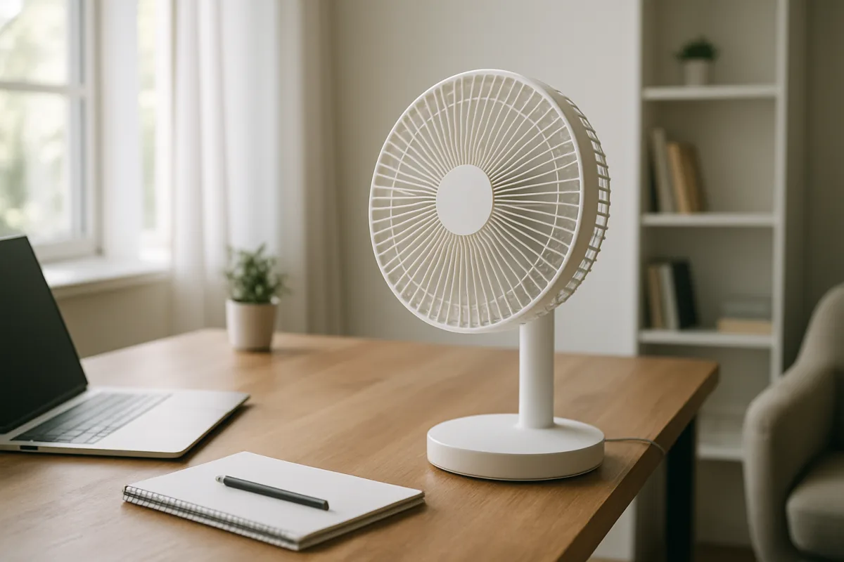 Ventilatore da tavolo silenzioso kasanova: caratteristiche