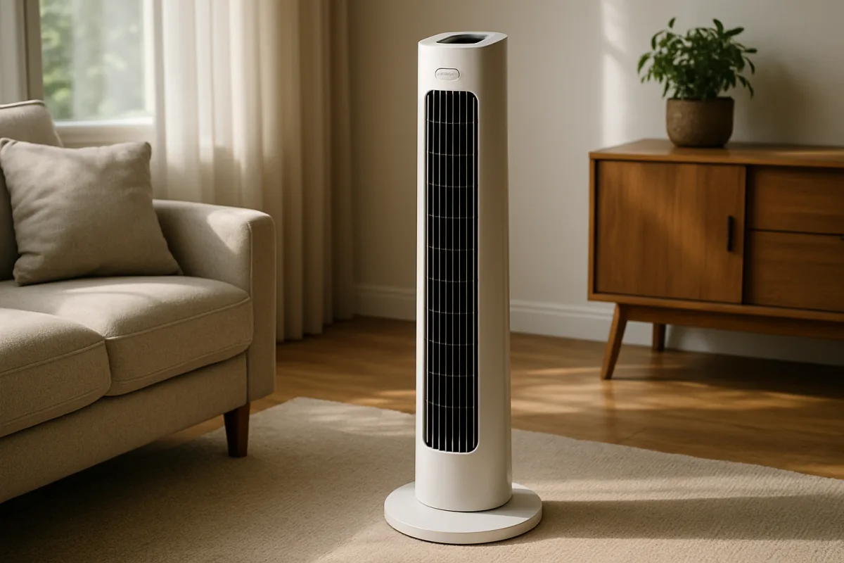 Ventilatore silenzioso a torre: caratteristiche principali